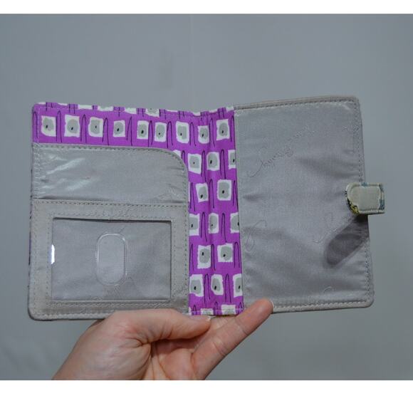 Vera Bradley Floral Travel Passport Wallet - Picture 3 of 8